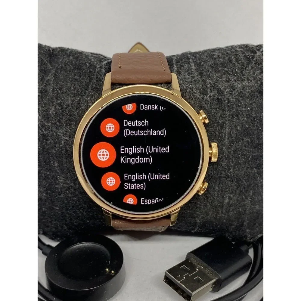 Fossil Gen 4 Authentic Digital Dial Smart Watch Custom Band FTW6016 LT343